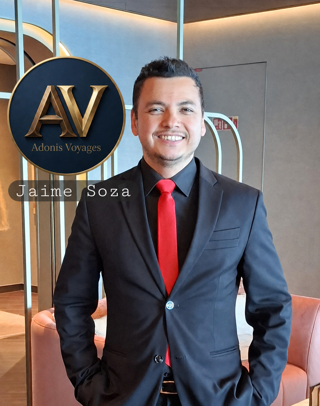Jaime Soza, fundador y asesor de viajes de Adonis Voyages